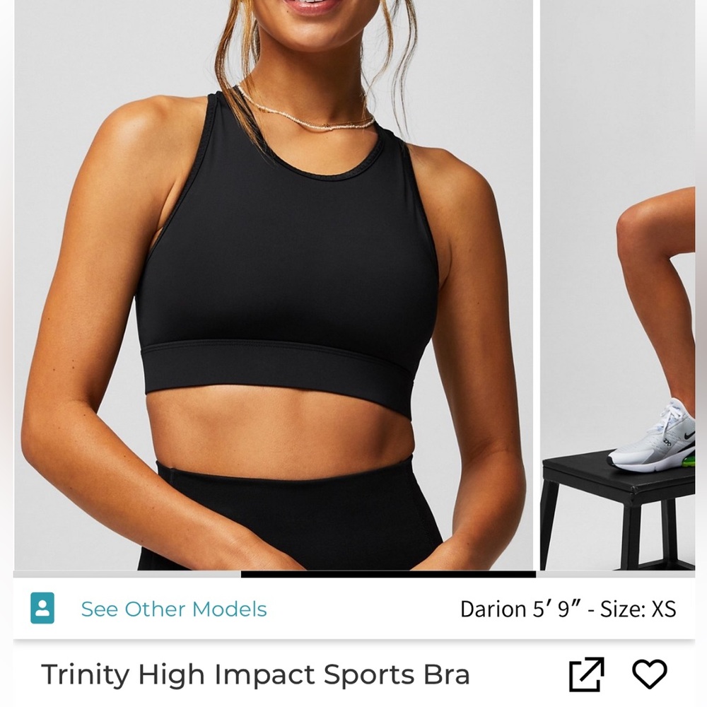 Fabletics Trinity High impact sports bra
